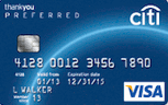 Citi ThankYou Preferred Rewards Card with $150 Gift Card