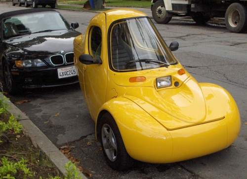 avoid high gas prices with a small car, corbin sparrow