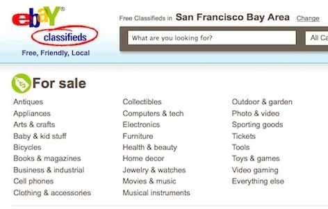 eBay Classifieds, Kijiji