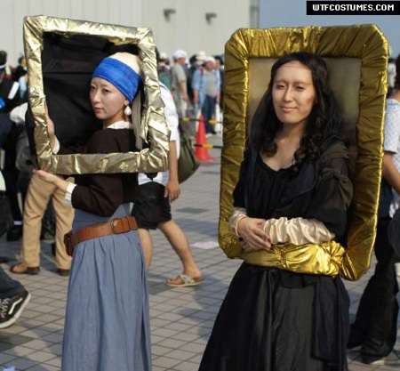 girl with a pearl earring, mona lisa costumes