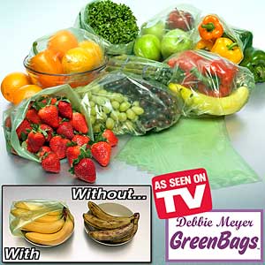 green food saver bags