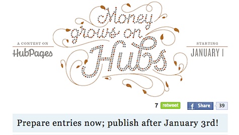 Money Grows on Hubs Contest