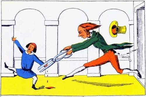 struwwelpeter, little suck a thumb