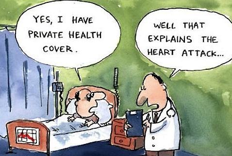 no health insurance
