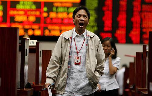 Philippines stock exchange, stock market crash