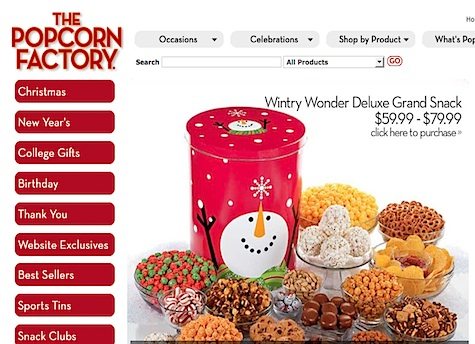 The Popcorn Factory @ Ebates.com