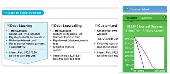 SavvyMoney Debt Payment Strategies