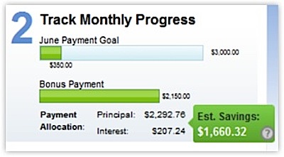 SavvyMoney: Track Payment Progress