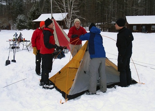 Snow Camping