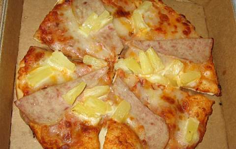save money on food, try a spam pizza