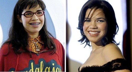 Ugly Betty, before and after