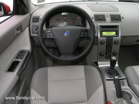 volvo v50 sportswagon car dashboard