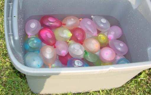 water balloons