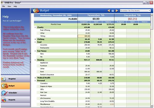 YNAB (You Need A Budget) screenshot